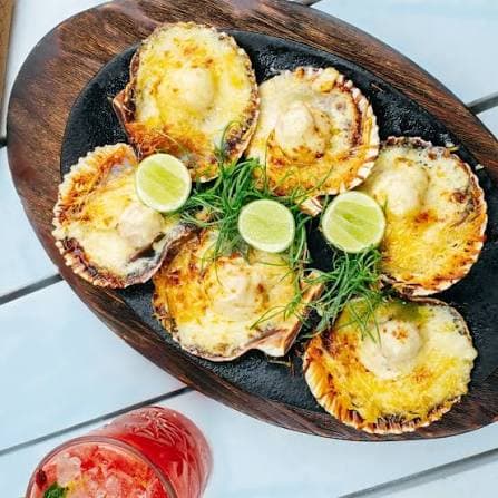 Ostiones a la Parmesana